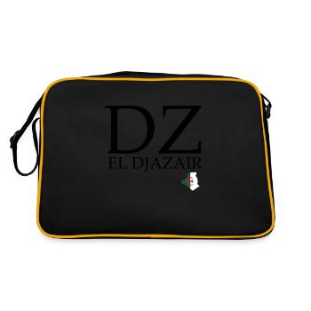DZ EL Djazair nr - Sac Retro - noir/or - Dos