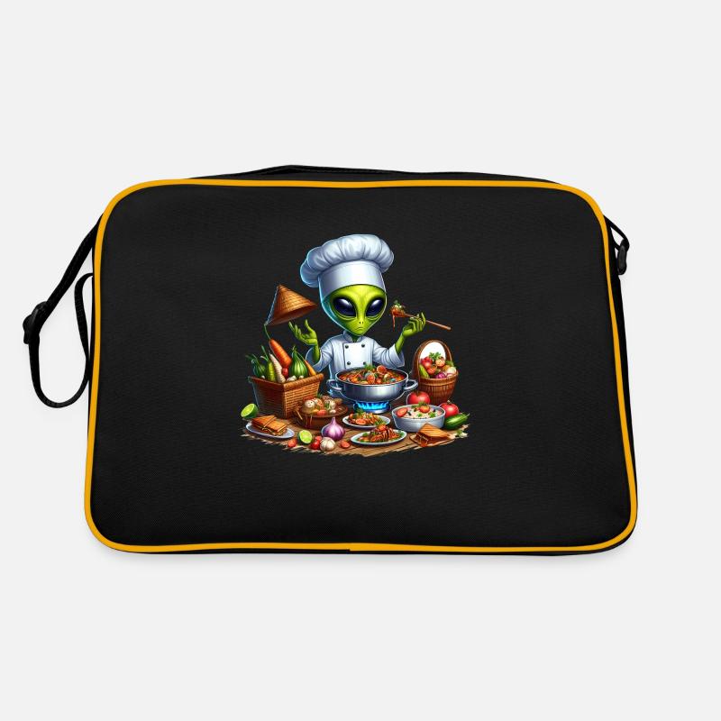 Alien Cooking Retro Bag