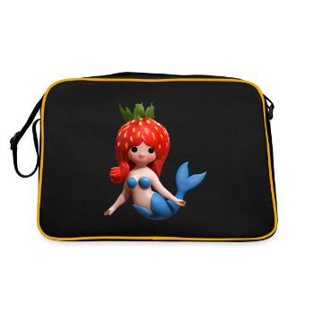 Sirène aux fraises - Sac Retro - noir/or - Dos