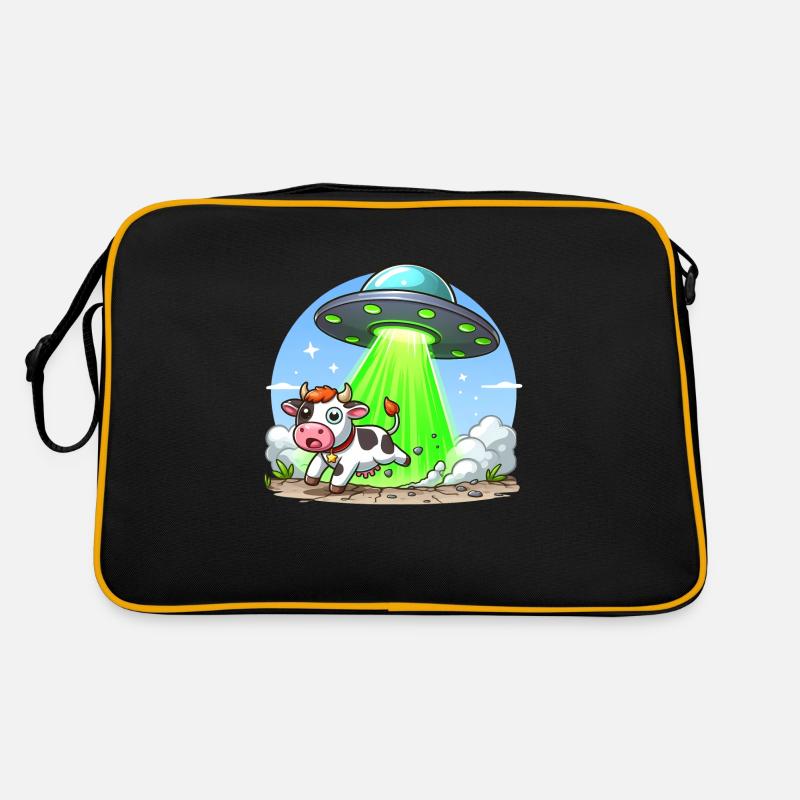 UFO Lands Retro Bag