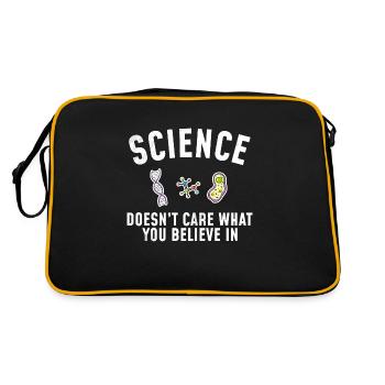 Naturwissenschaft - La science s’en fiche - Sac Retro - noir/or - Dos