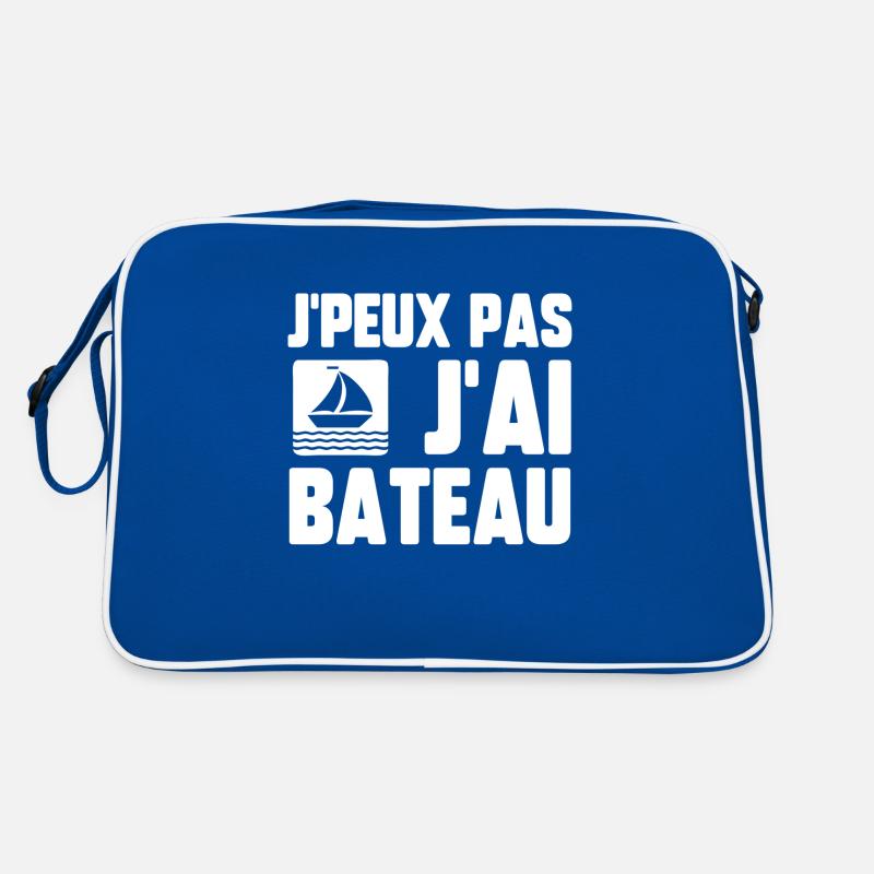 J’peux pas j’ai bateau Sac Retro
