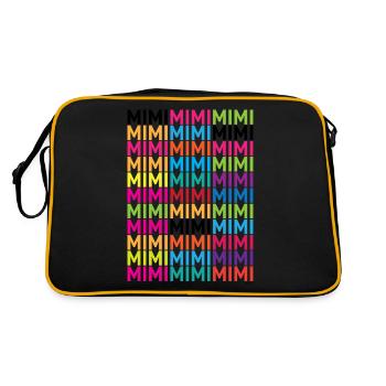 mimimimi17 - Retro Bag - black/gold - Back