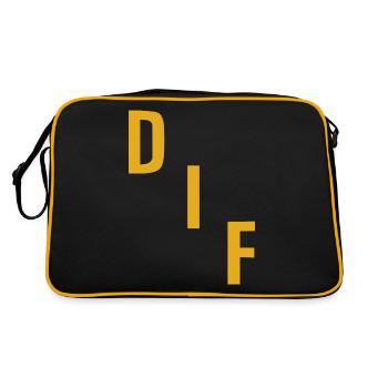 Degerfors - Retro Bag - black/gold - Back