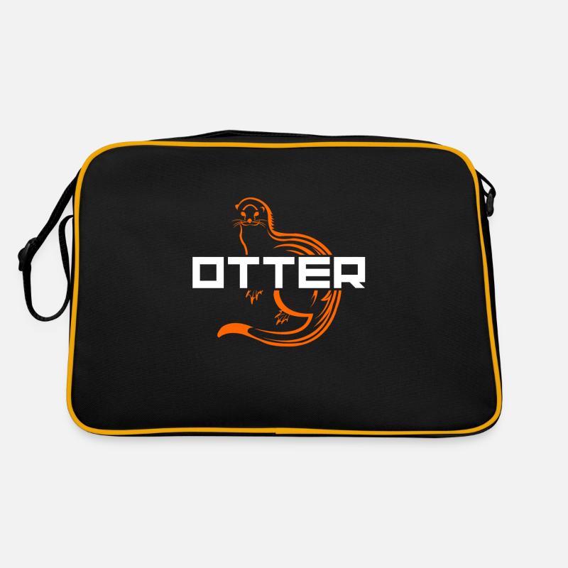 Otter Design Gift Idea Retro Bag