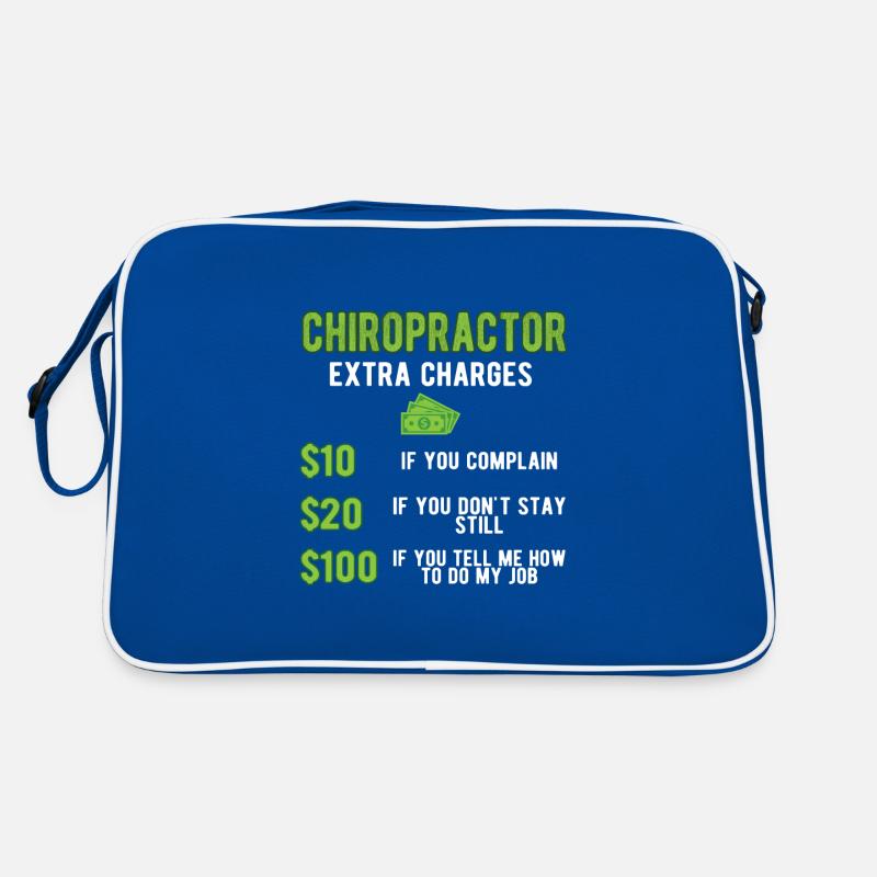 Chiropractor Chiropractic Best Chiropractor Retro Bag