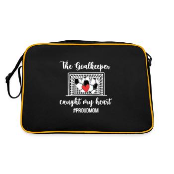Gardien de but de soccer Mère Gardien de but de soccer Mama Gardien de but - Sac Retro - noir/or - Dos