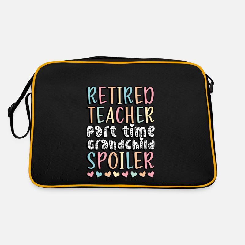 Retraite des enseignants Pension des enseignants à la retraite Sac Retro