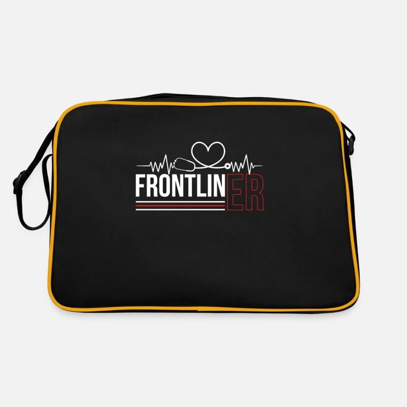 Notfall-Krankenschwester Krankenpflege Notaufnahme Retro Tasche