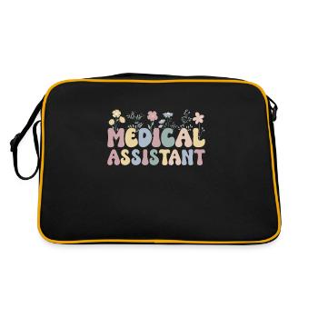 Médecin adjoint médecin assistant médecin - Sac Retro - noir/or - Dos