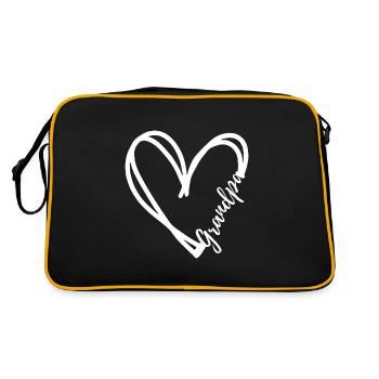 Papi - Sac Retro - noir/or - Dos