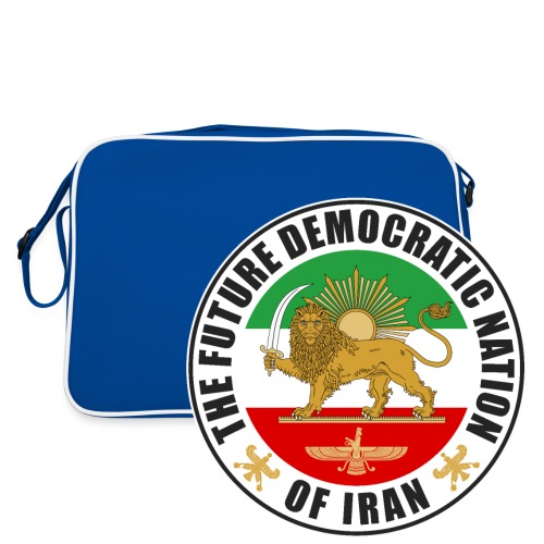 Emblème de l’Iran Vieux Drapeau Avec Lion - Sac Retro