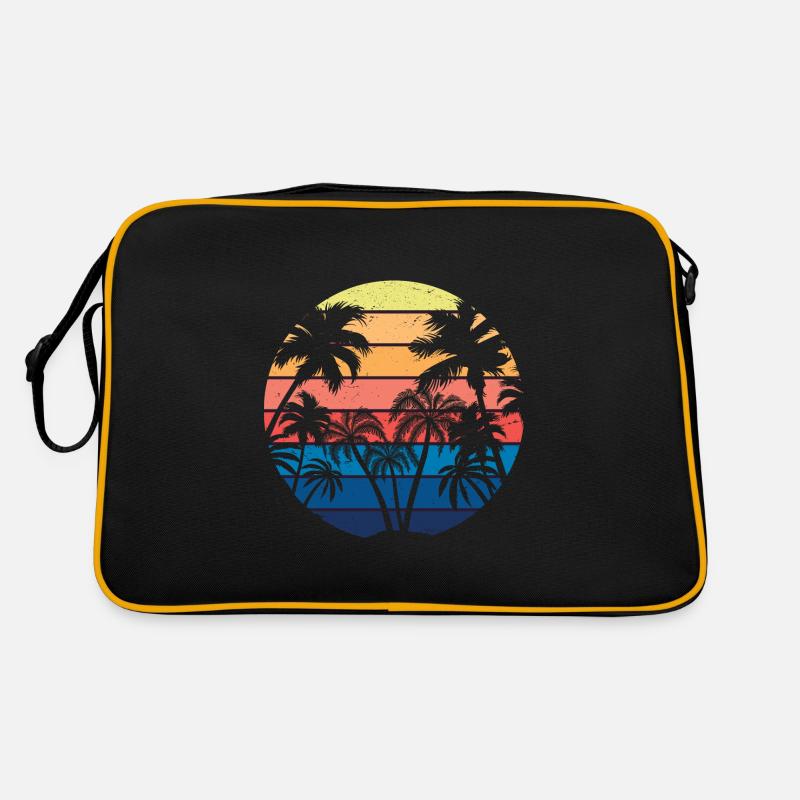 Sunshine & Palm Trees - Holiday SUN Retro Tasche
