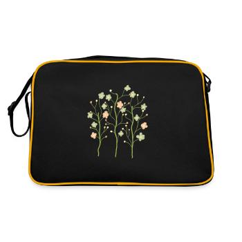 Fleur - Sac Retro - noir/or - Dos