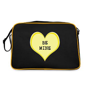 Be mine - Retro Bag - black/gold - Back