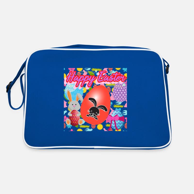 Frohe Feiertage Retro Tasche
