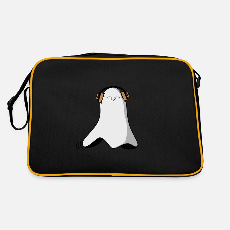Music-listening mind Retro Bag
