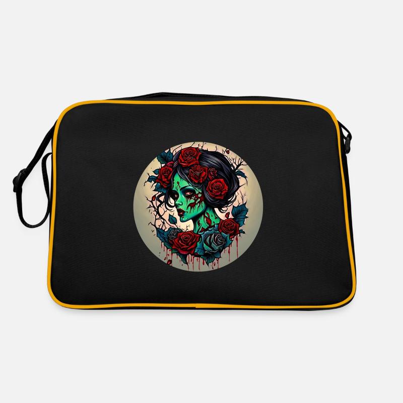 Ragazza zombie Borsa retrò