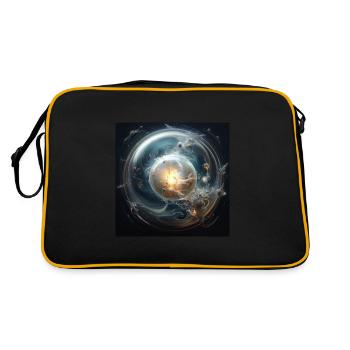 Liquid Matter - Retro Bag - black/gold - Back