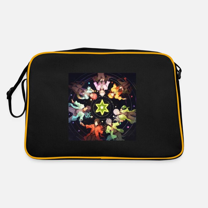 Sternentöter - Retro Tasche - Schwarz/Gold