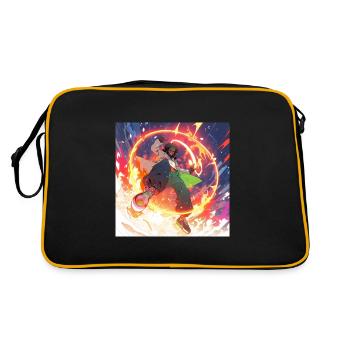 Fire Dance - Sac Retro - noir/or - Dos