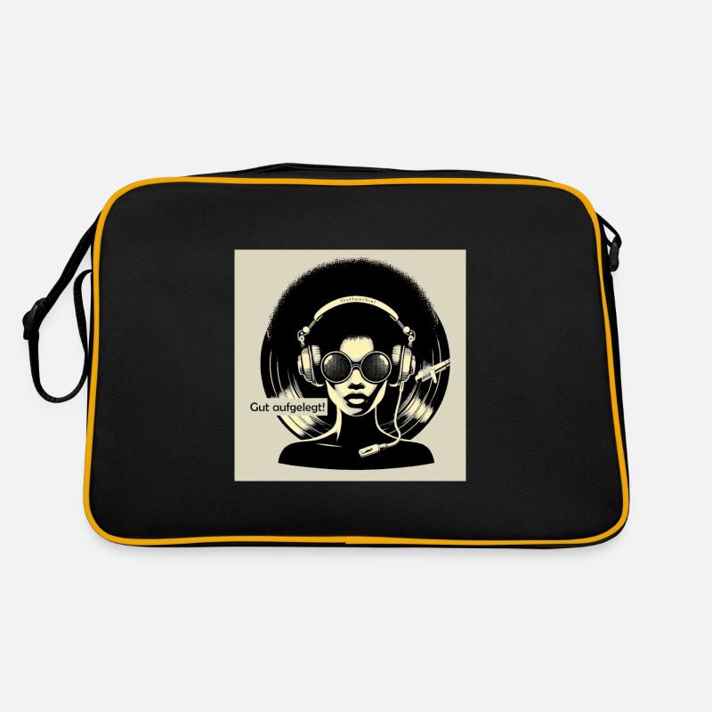 Gut aufgelegt! Retro Tasche