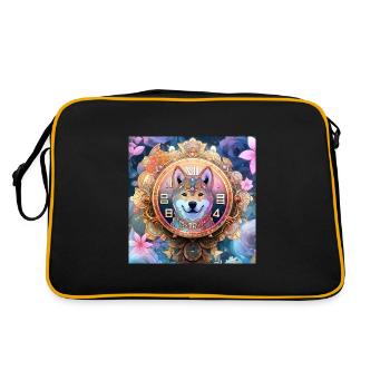 The Temporal Observer - Retro Bag - black/gold - Back