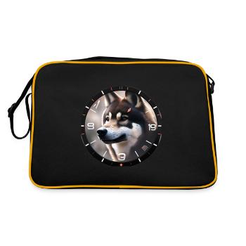 Distant Gaze - Retro Bag - black/gold - Back