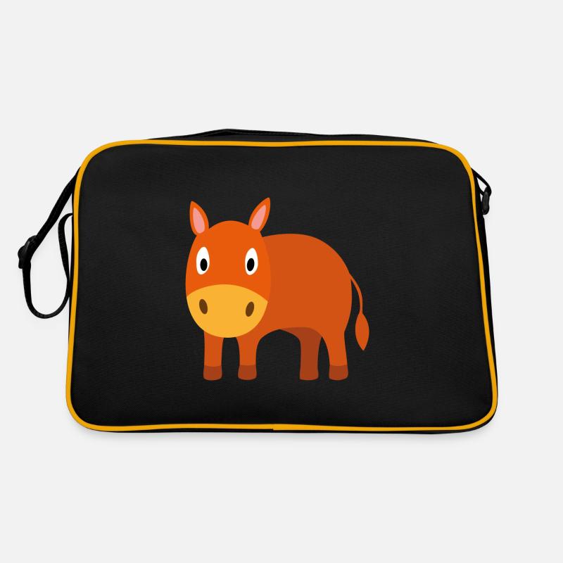Pferde Kinderbekleidung und Accessoires Retro Tasche