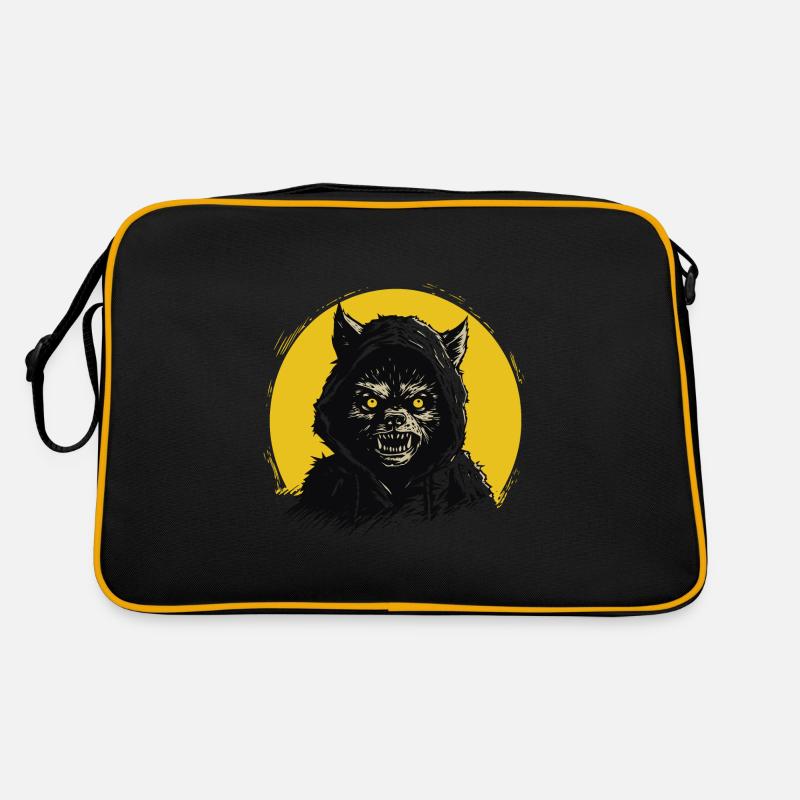 Chiot au clair de lune Sac Retro