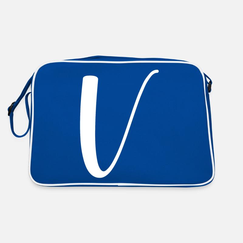 Calligraphie, initiale V Sac Retro