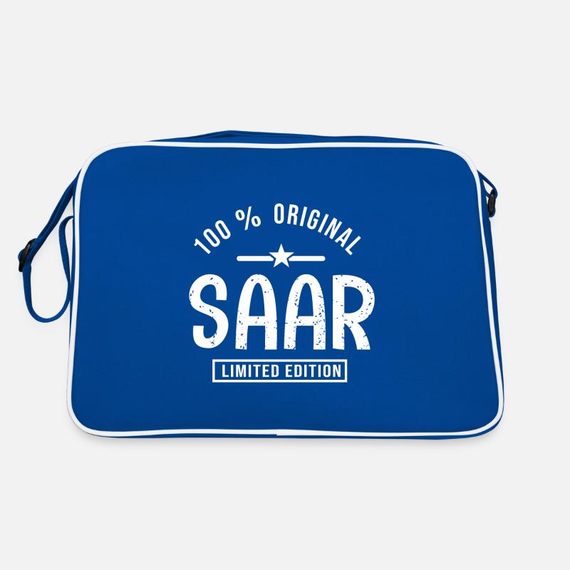 Saar gift personalized tshirt first name saar Retro Bag