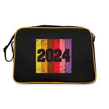 Drôle 2024 - Sac Retro - noir/or - Dos