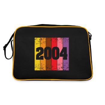 Année 2004 - Sac Retro - noir/or - Dos