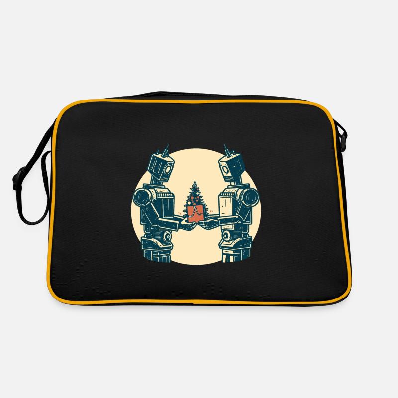 Joie de Noël robotique Sac Retro