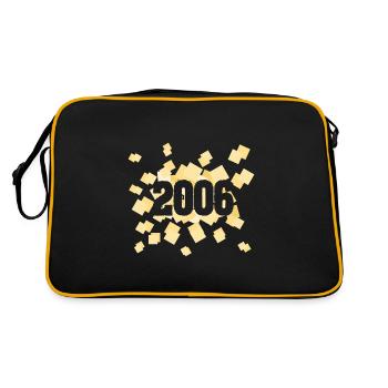 2006 2006 - Sac Retro - noir/or - Dos