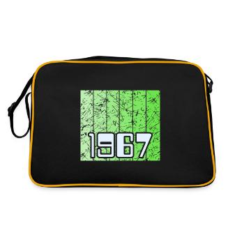 Vert 1967 - Sac Retro - noir/or - Dos