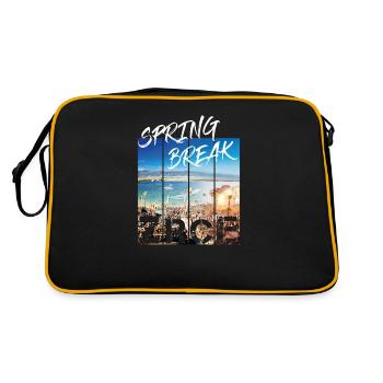 Zrce Spring Break - Retro Bag - black/gold - Back