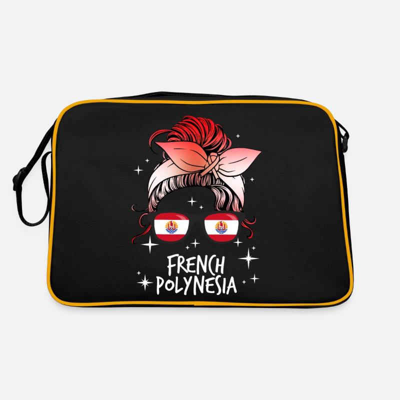 Französisch-Polynesien Retro Tasche