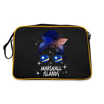 Marshall (Îles) - Sac Retro - noir/or - Dos