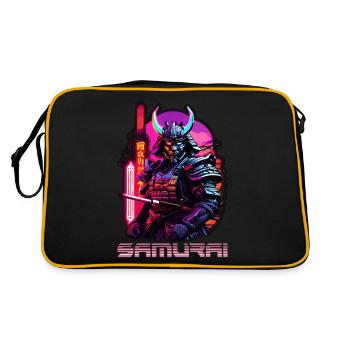 samurai - Retro Bag - black/gold - Back