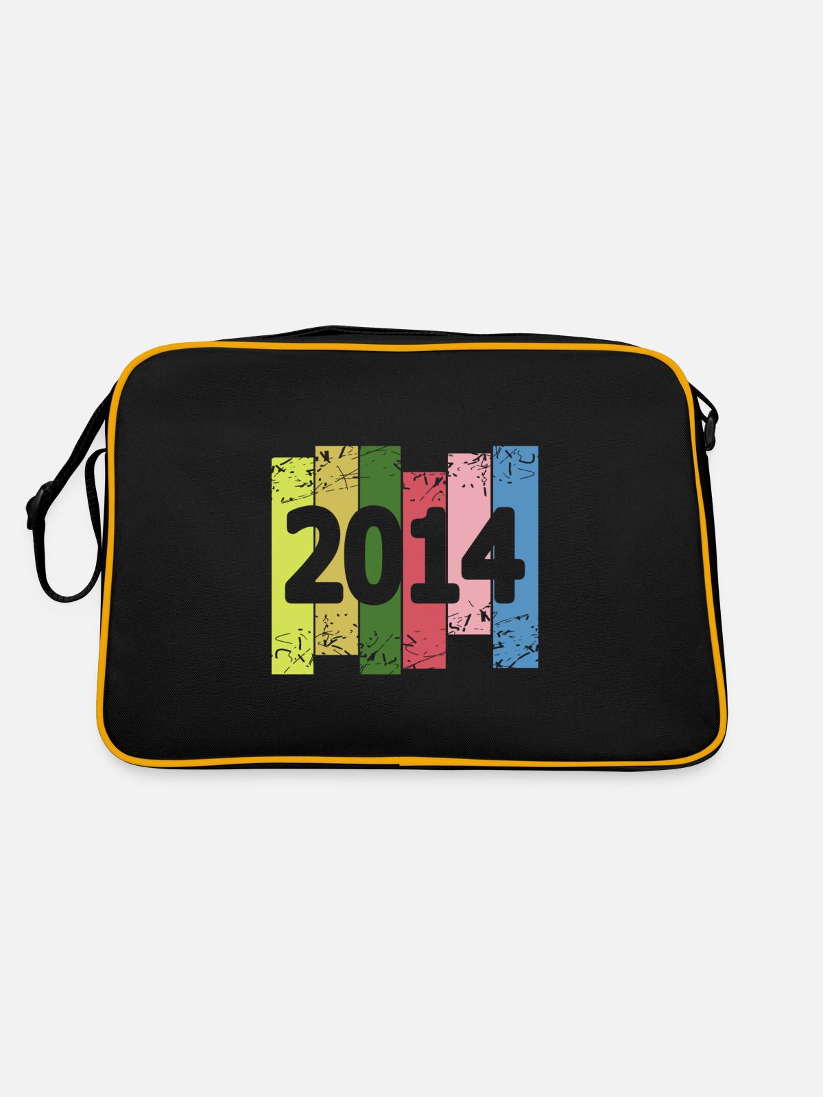 Funny 2014 - Retro Bag - black/gold - Back