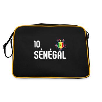 Senegalese national team - Retro Bag - black/gold - Back