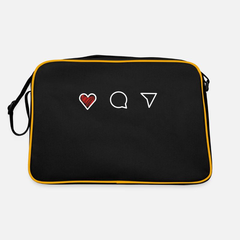 Like, comment and share - insta Retro Bag