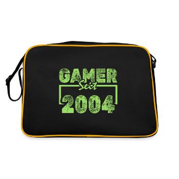 Nerd 2004 - Sac Retro - noir/or - Dos