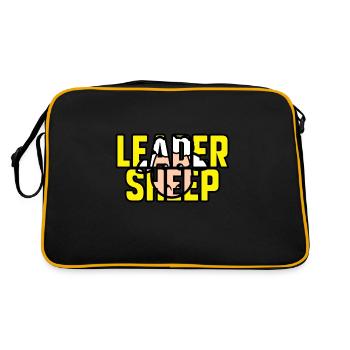 Leader sheep - Sac Retro - noir/or - Dos