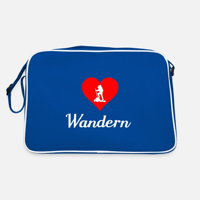 Wandern Retro Tasche
