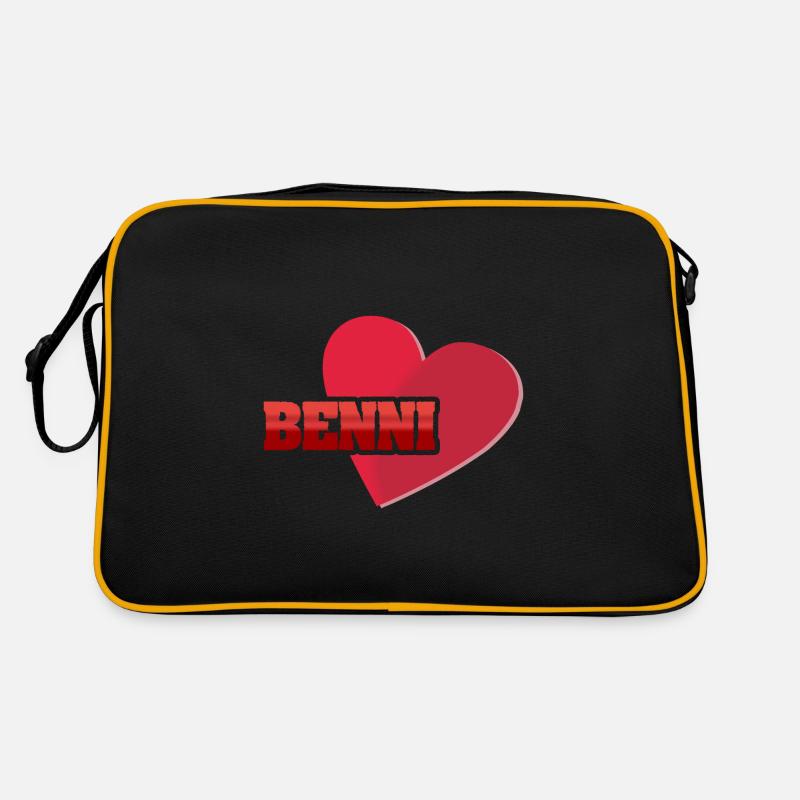 First name Benni Retro Bag