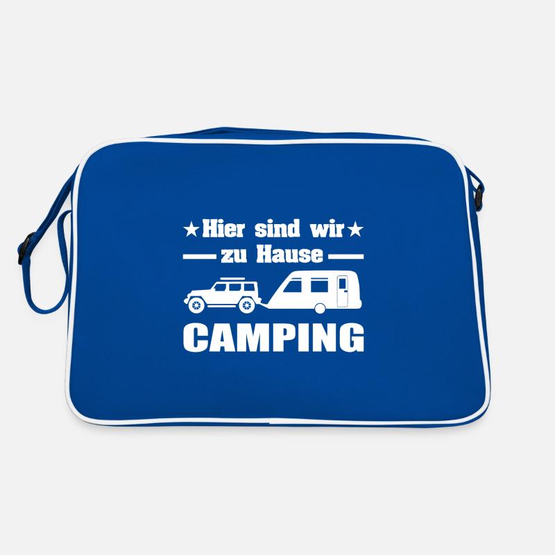 Camping Retro Tasche