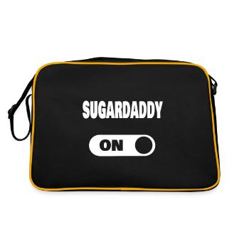 On sugardaddy - Retro Bag - black/gold - Back